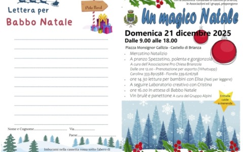 Ai piedi del Monte di Brianza, il paese accende il suo “Magico Natale”: tanti gli eventi in programma