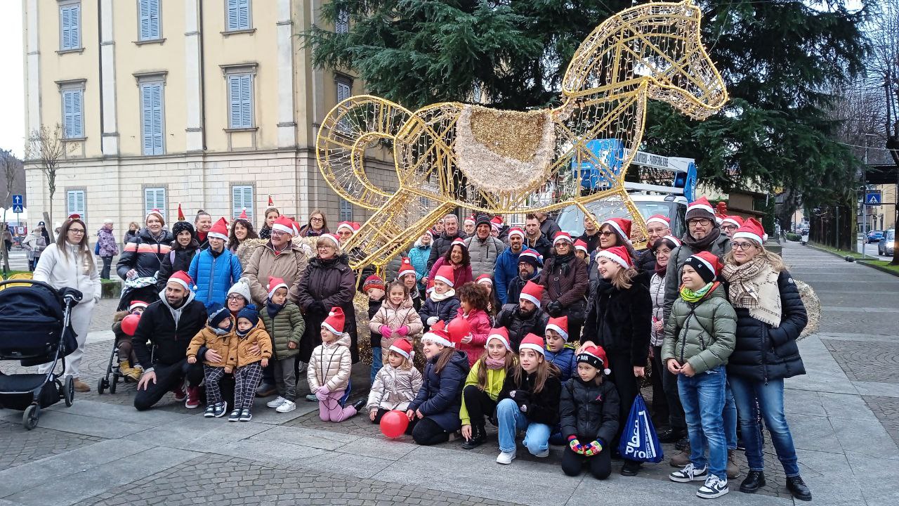 Camminata di Babbo Natale: un successo a Cisano Bergamasco TUTTE LE FOTO