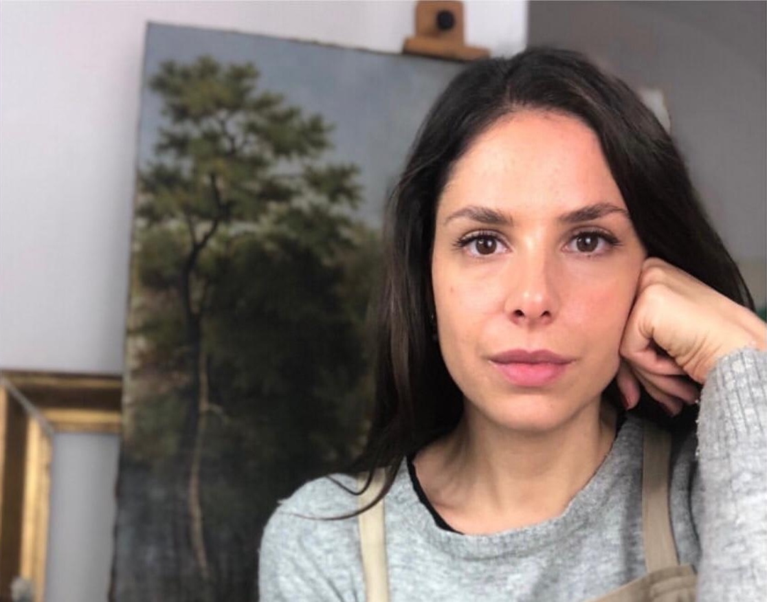 Chiara, che ridà vita alle opere d’arte