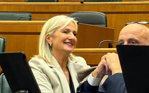 Consiglio regionale, si è insediata Emanuela Zappone