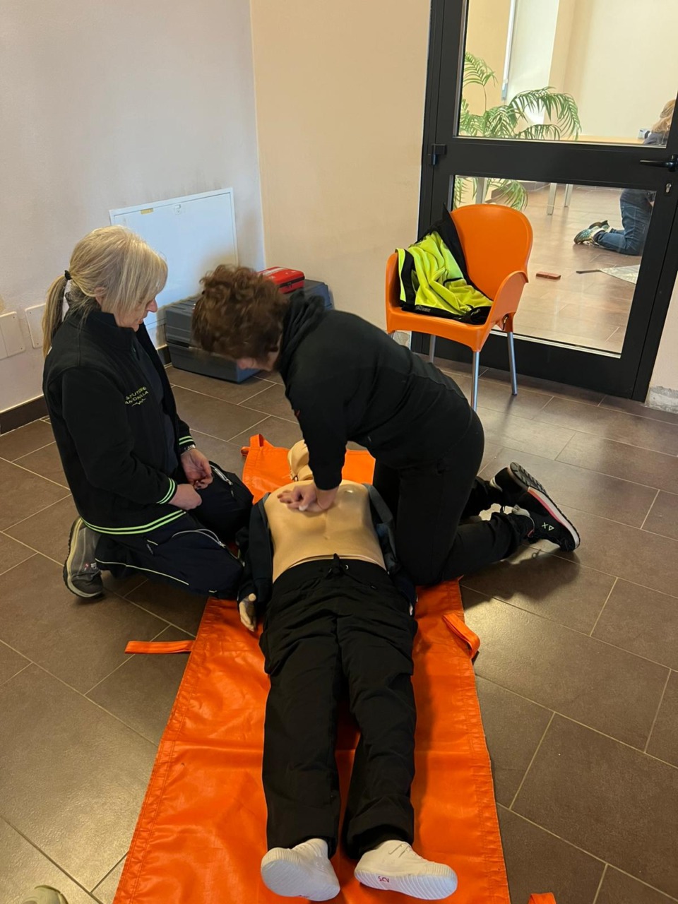 Giornata di corso Dae per le società sportive: 24 volontari presenti