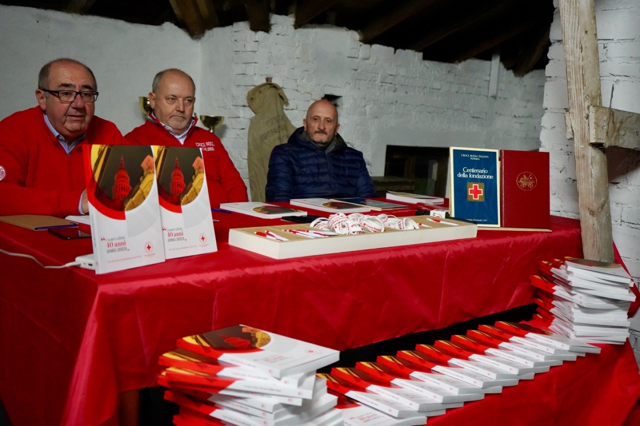 Croce Rossa di Novara: 140 anni di impegno raccontati in un libro