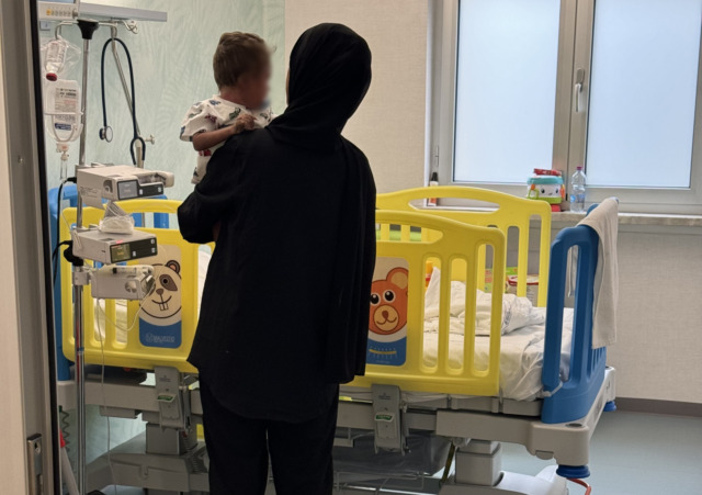 Dalla Striscia di Gaza al Gaslini: accolta una bimba di 3 anni e 8 mesi per cure mediche