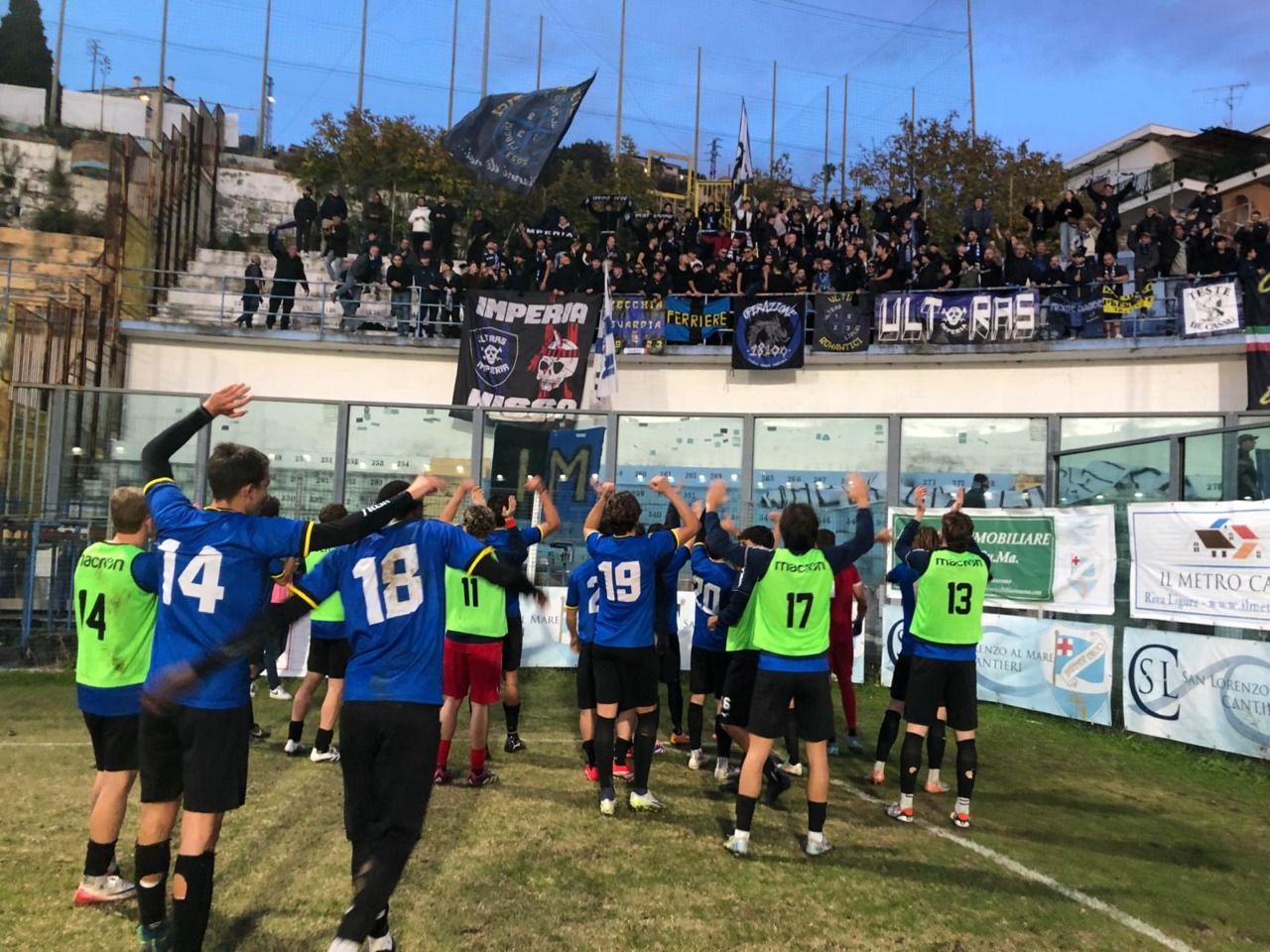 Imperia sbanca il Comunale, espulso Fossati che pretendeva un rigore per la Sanremese