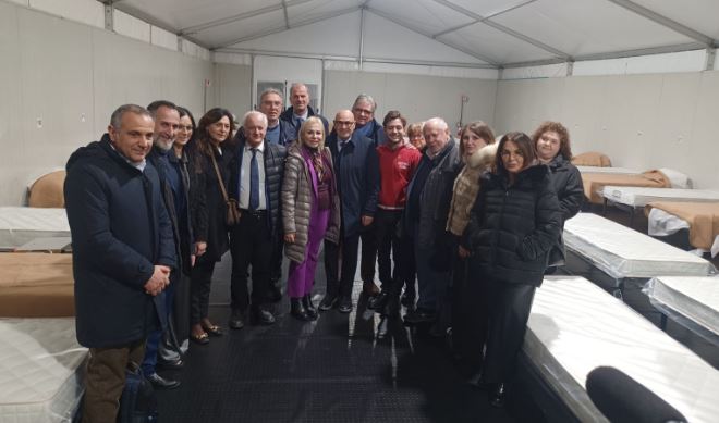 Dormitorio invernale, il sopralluogo del Sindaco