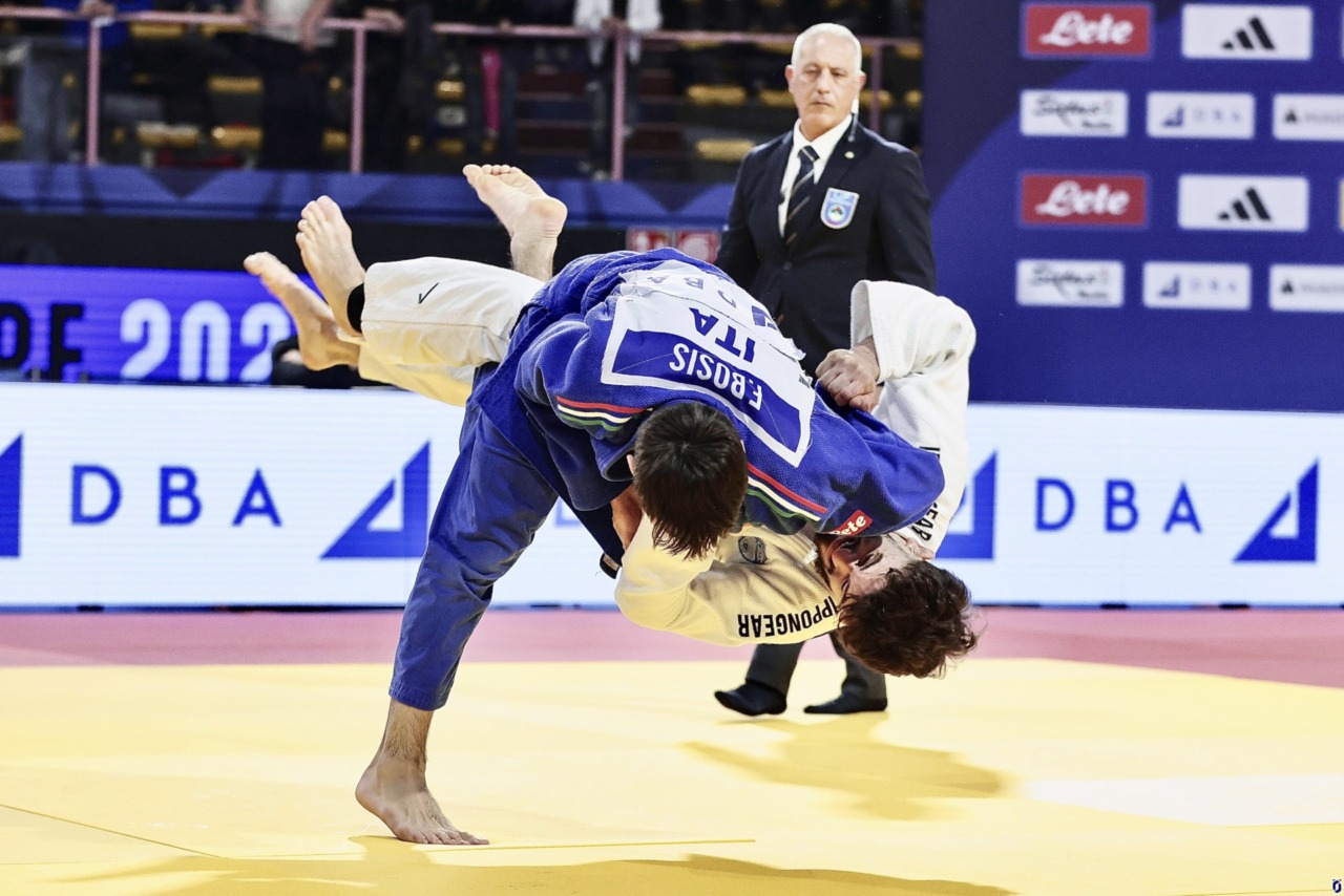 Federico Bosis sul tetto del judo italiano