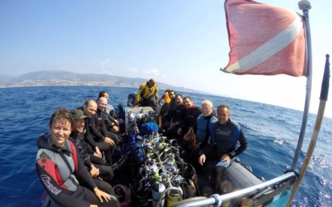 Festa di compleanno per il Centro sub Riviera dei Fiori di Bordighera
