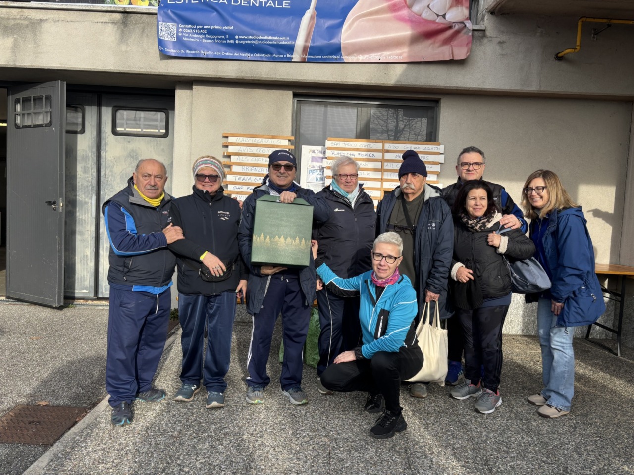 Folla di podisti alla “Sette Campanili”