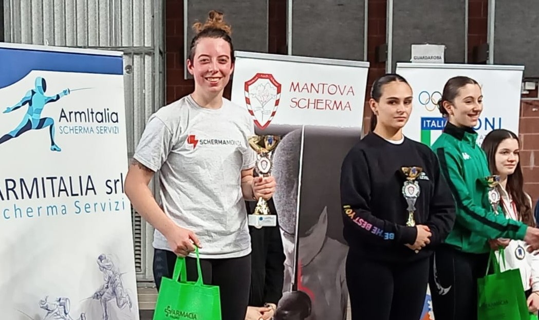 Giada Incorvaia è seconda sul podio