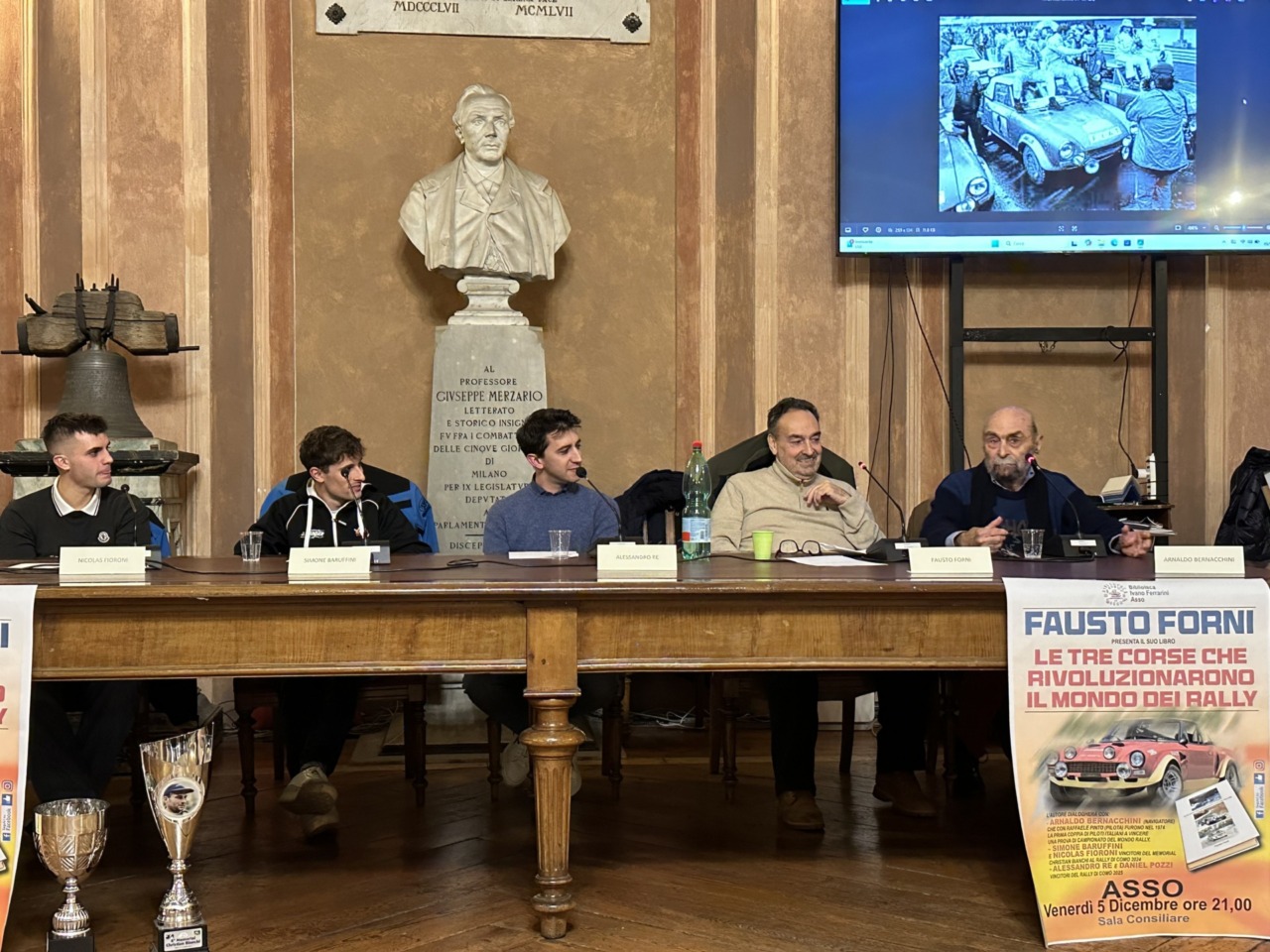 Grande partecipazione alla presentazione del nuovo libro di Fausto Forni