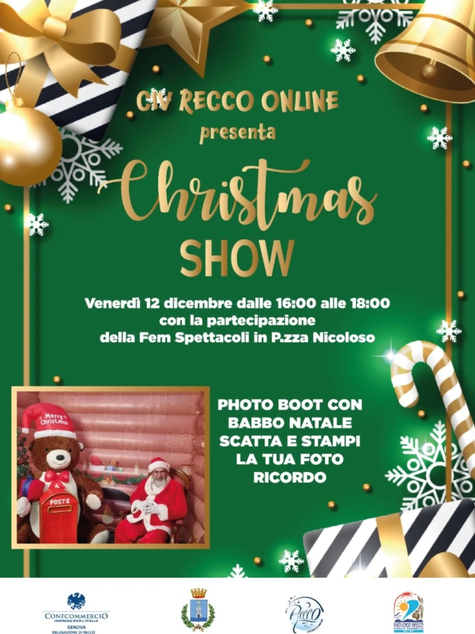 Il Christmas Show arriva a Recco