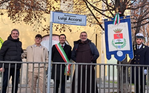 Il sottopasso centrale intitolato all’ex sindaco Luigi Accorsi