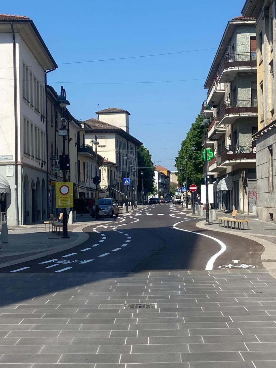 Il traffico resta un problema, parte la sperimentazione in via Veneto