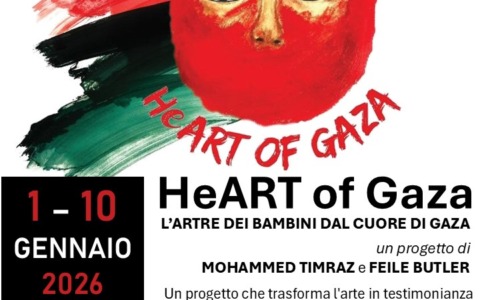 Ivrea ospita “HeART of Gaza”: i disegni dei bambini di Gaza in mostra al Cinema Politeama