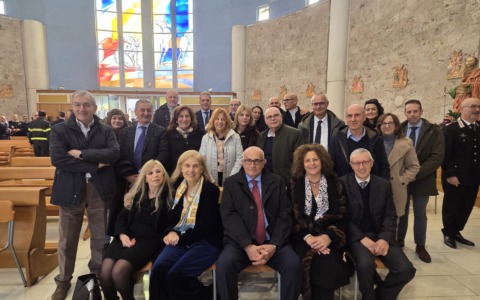 La Direzione Strategica Asl oggi alla celebrazione officiata dal Vescovo Marcianò