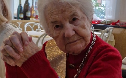 La signora Carla Lucchini ha compiuto 100 anni