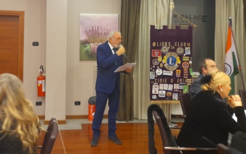 Lions Club Settimo Torinese, cena degli auguri tra convivialità e solidarietà