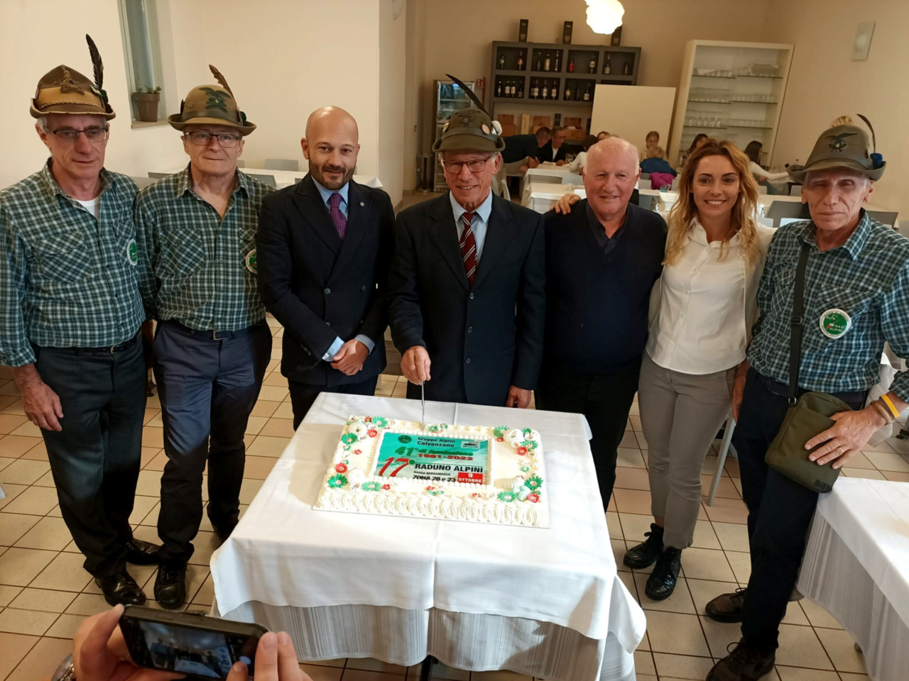 Lo storico capogruppo, l’alpino Angelo De Stefani, è “andato avanti”