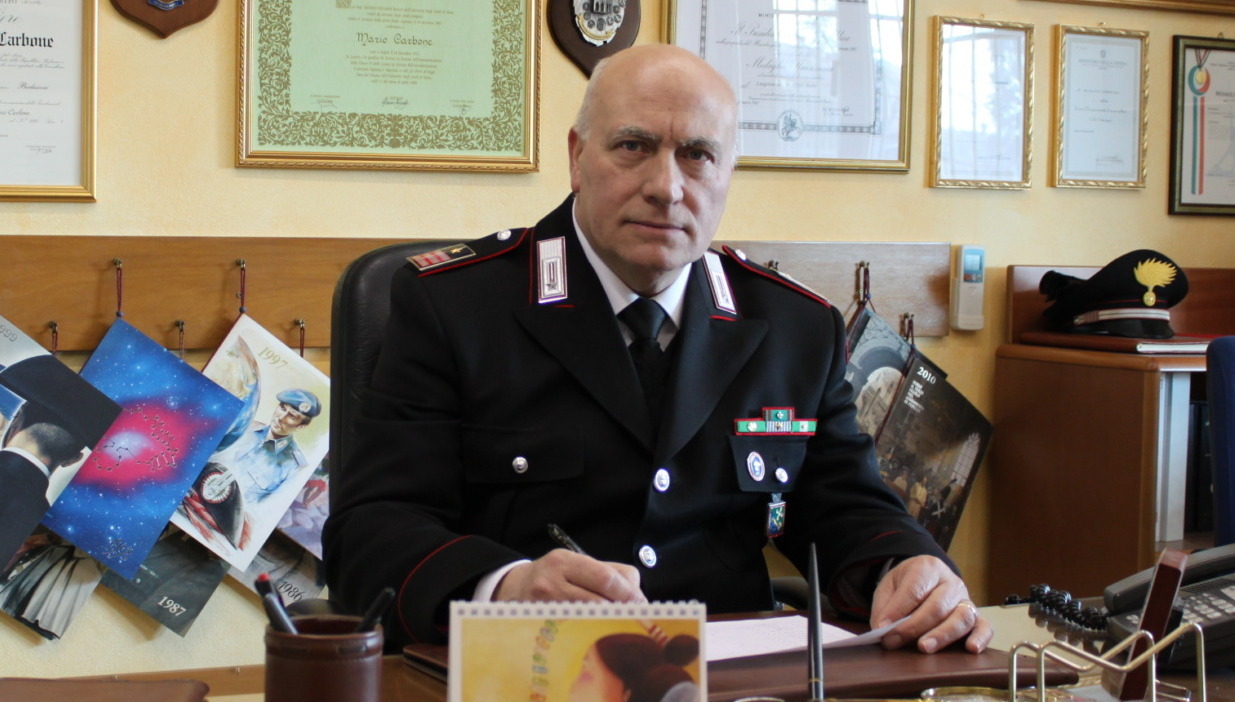 Lutto nell’Arma dei Carabinieri: addio all’ex maresciallo Carbone