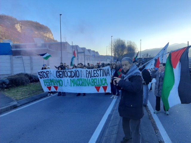 Manifestazione Pro Pal: “Disarmiamo la Fiocchi munizioni”