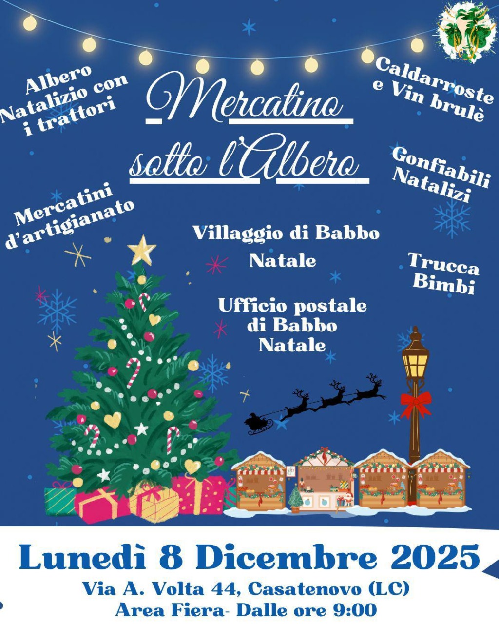 “Mercatino sotto l’albero”, il Natale a Casatenovo