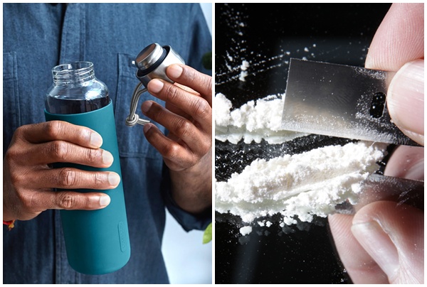 Nella borraccia dell’acqua nascondeva la droga, automobilista arrestato