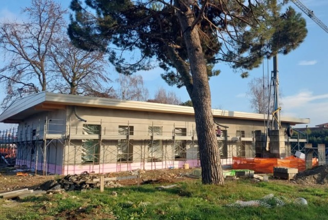 Nuovo asilo nido di Galliate: i lavori avanzano
