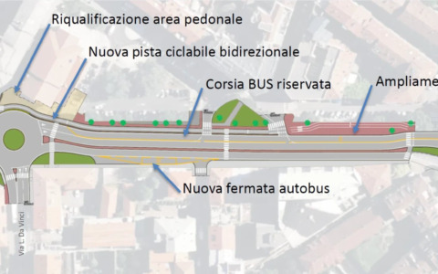 Partono oggi, lunedì 1° dicembre 2025, a Lecco i lavori per la nuova rotatoria del Teatro