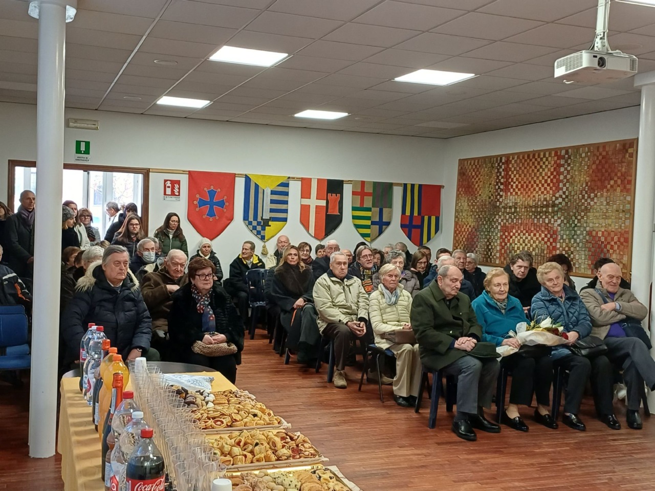 Pavone ha festeggiato le «Coppie d’Oro», insieme da mezzo secolo