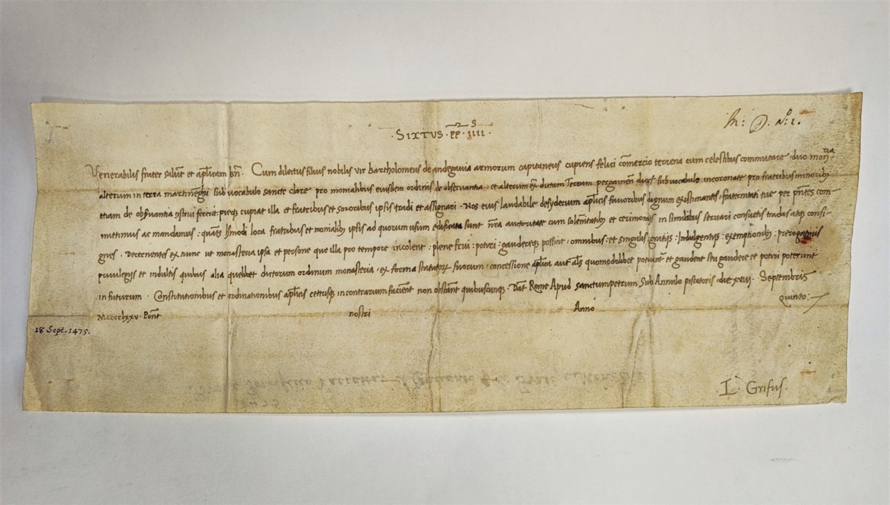 Preziosi testamenti e fotografie: all’Archivio di Stato una mostra per il 550° della morte di Colleoni