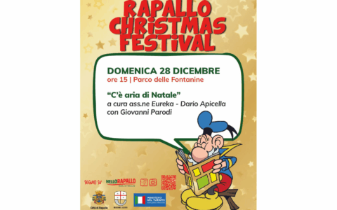 Rapallo Christmas Festival: domenica alle Fontanine uno spettacolo per grandi e piccoli