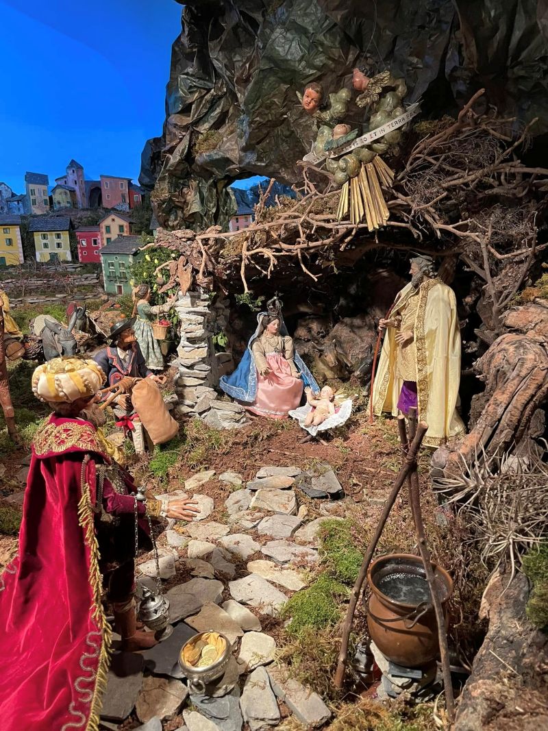 Recco, novità e tradizione nell’edizione 2025 del presepe di Polanesi