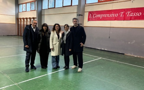 Riapre la palestra della scuola di via Tasso: conclusi gli interventi di manutenzione