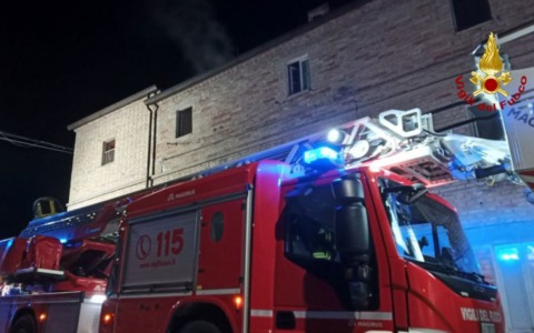 Rogo in casa, muore un uomo a Montegiorgio