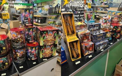 Sequestrata oltre una tonnellata di fuochi d’artificio: due denunce