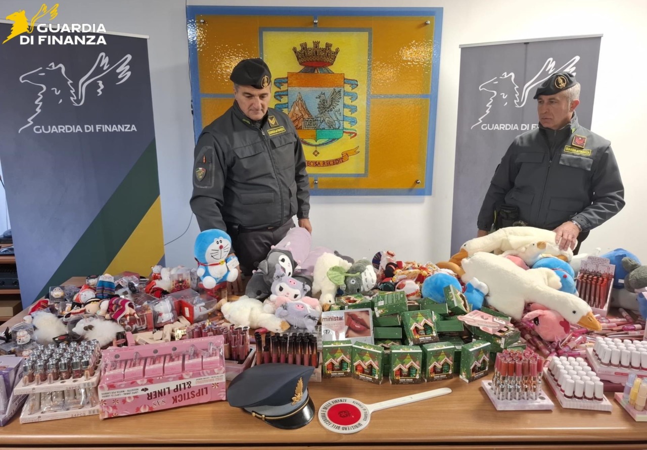 Sequestrati 30 mila prodotti pericolosi per la salute