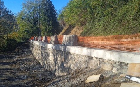 Sp50: proseguono i lavori di messa in sicurezza a Marmentino