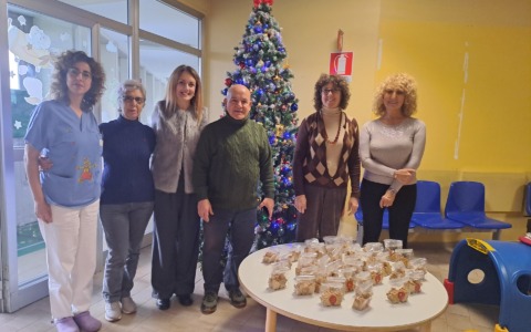 Un dolce pensiero per i bimbi ricoverati all’ospedale di Vizzolo