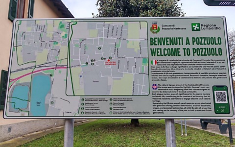Visit Pozzuolo, completata l’installazione dei nuovi cartelli turistici