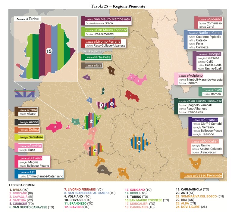 «Affari di famiglia»: quattro clan si spartiscono Chivasso