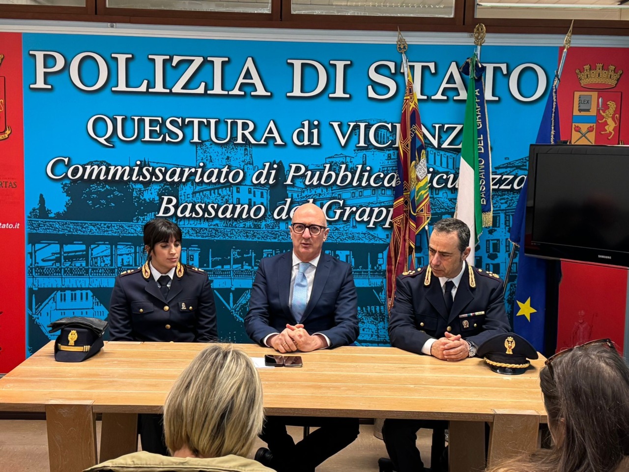 Al Commissariato di Bassano subito super lavoro per il Vice Questore Claudio di Paola