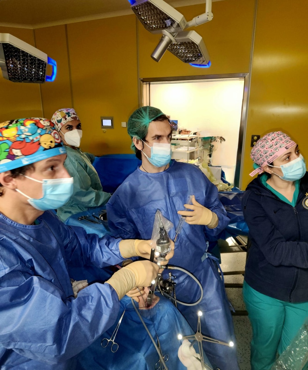 All’ospedale Spaziani eseguito per la prima volta un intervento neurochirurgico con approccio transorbitale multiportale