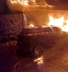 Attentato incendiario: a fuoco l’auto della consigliera comunale Ludovici