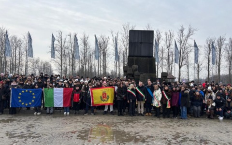 Auschwitz e di Birkenau, studenti di ritorno dal “Viaggio Pontino della Memoria”