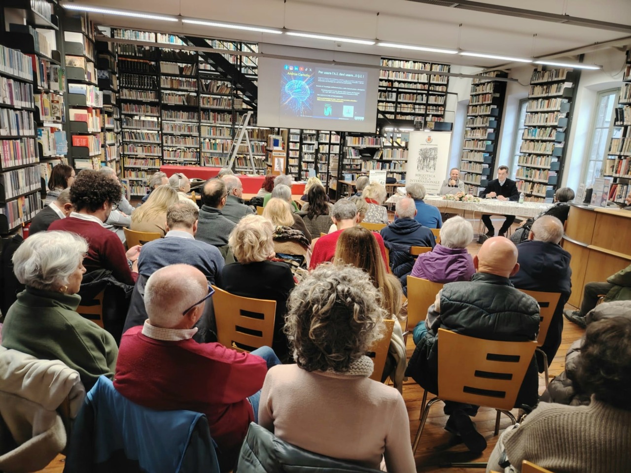 Bordighera: grande partecipazione all’evento sull’IA