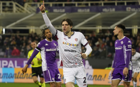 Il Cagliari espugna Firenze: al Franchi finisce 1-2
