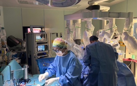 Chirurgia robotica, record di interventi al Santo Stefano di Prato