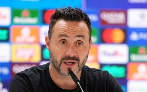 De Zerbi risponde a tono ai giornalisti: “Non ho padroni”