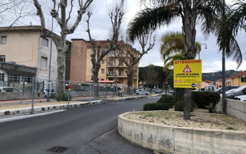 Diano Marina: viabilità stravolta per i cantieri della nuova Ciclovia Tirrenica