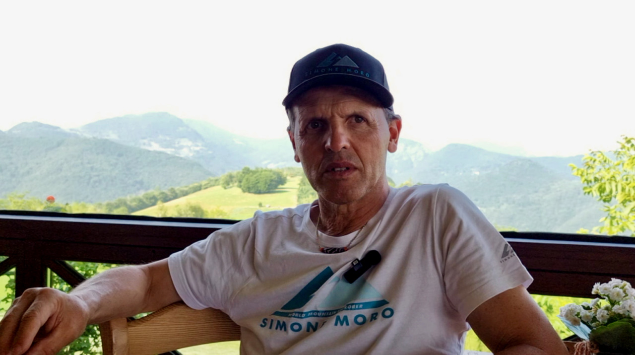 Dopo il malore in Nepal, Simone Moro conclude le cure a Bergamo